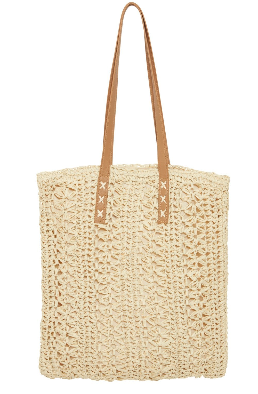 Warm Sand Straw Bag