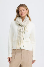 Whisper White Agave Green Lightweight Scarf