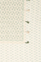 Whisper White Agave Green Lightweight Scarf
