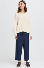 Whisper White Chunky Knit Jumper