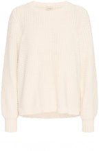 Whisper White Chunky Knit Jumper