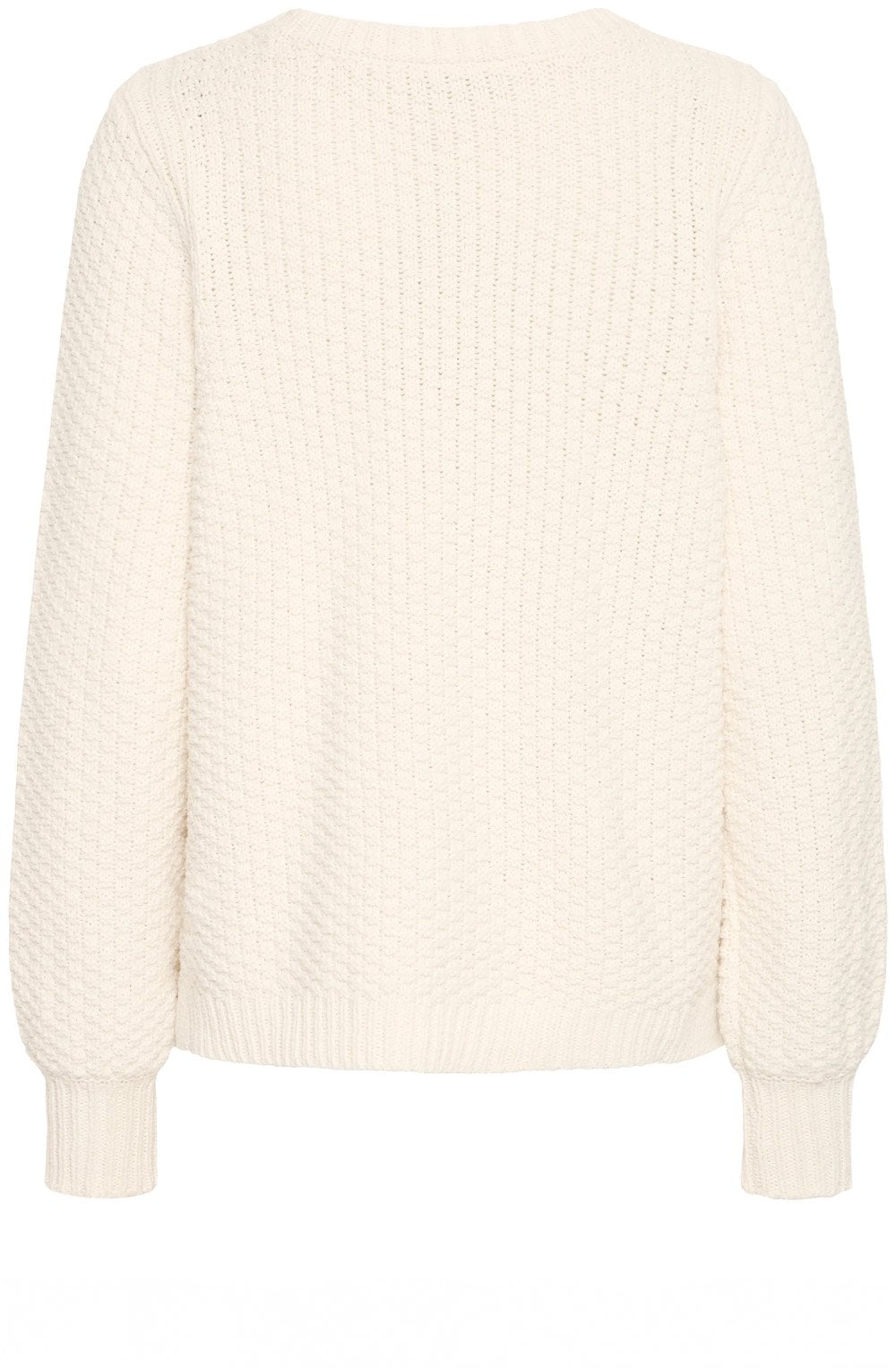 Whisper White Chunky Knit Jumper
