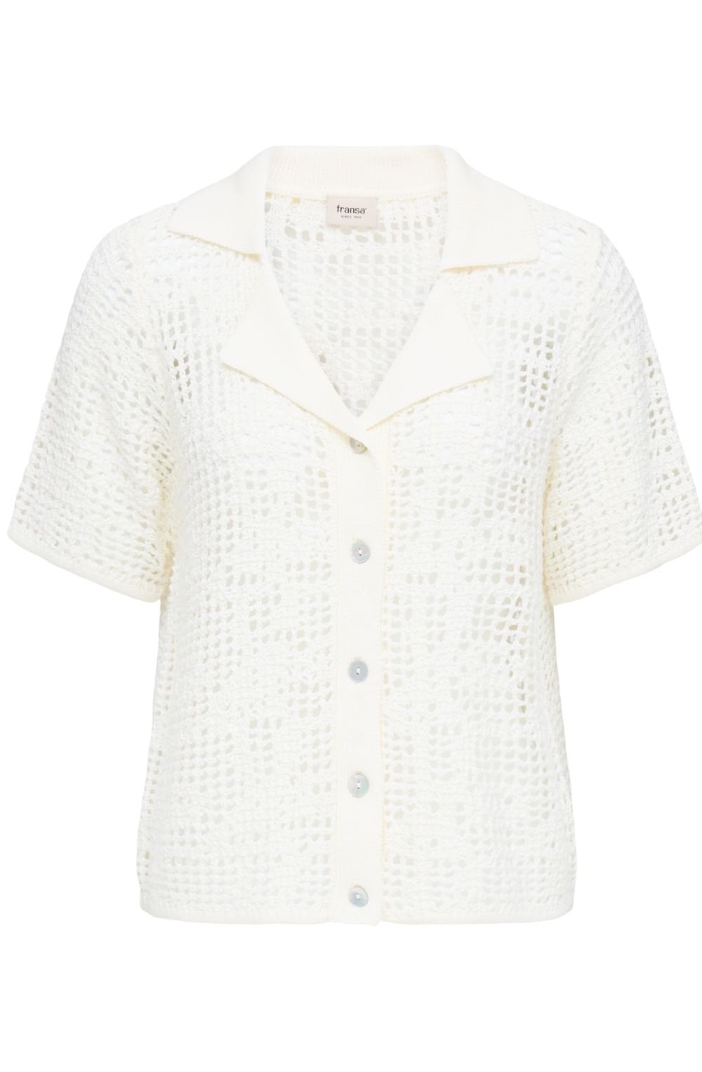 Whisper White Crochet Cardigan