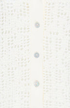 Whisper White Crochet Cardigan