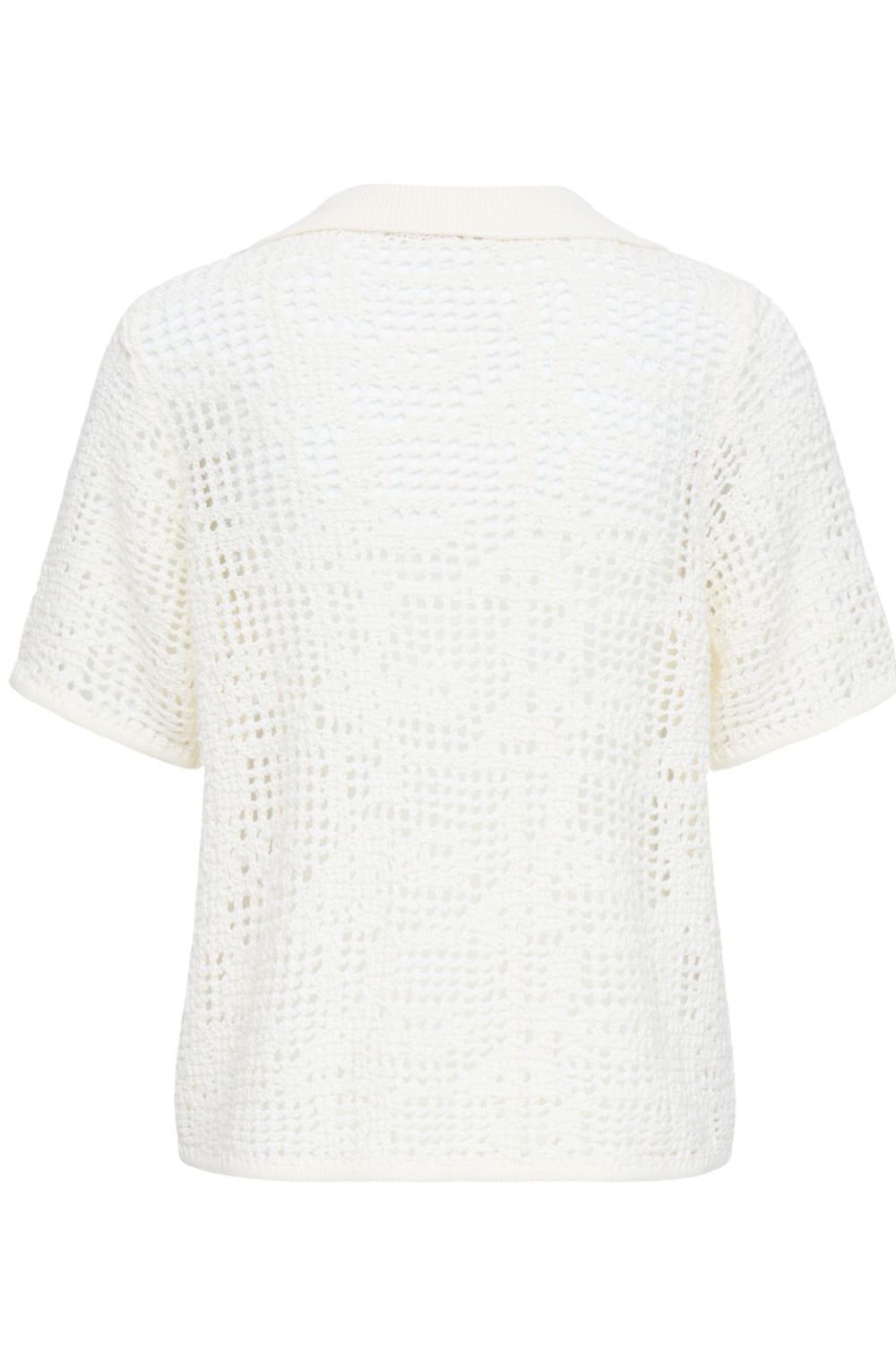 Whisper White Crochet Cardigan