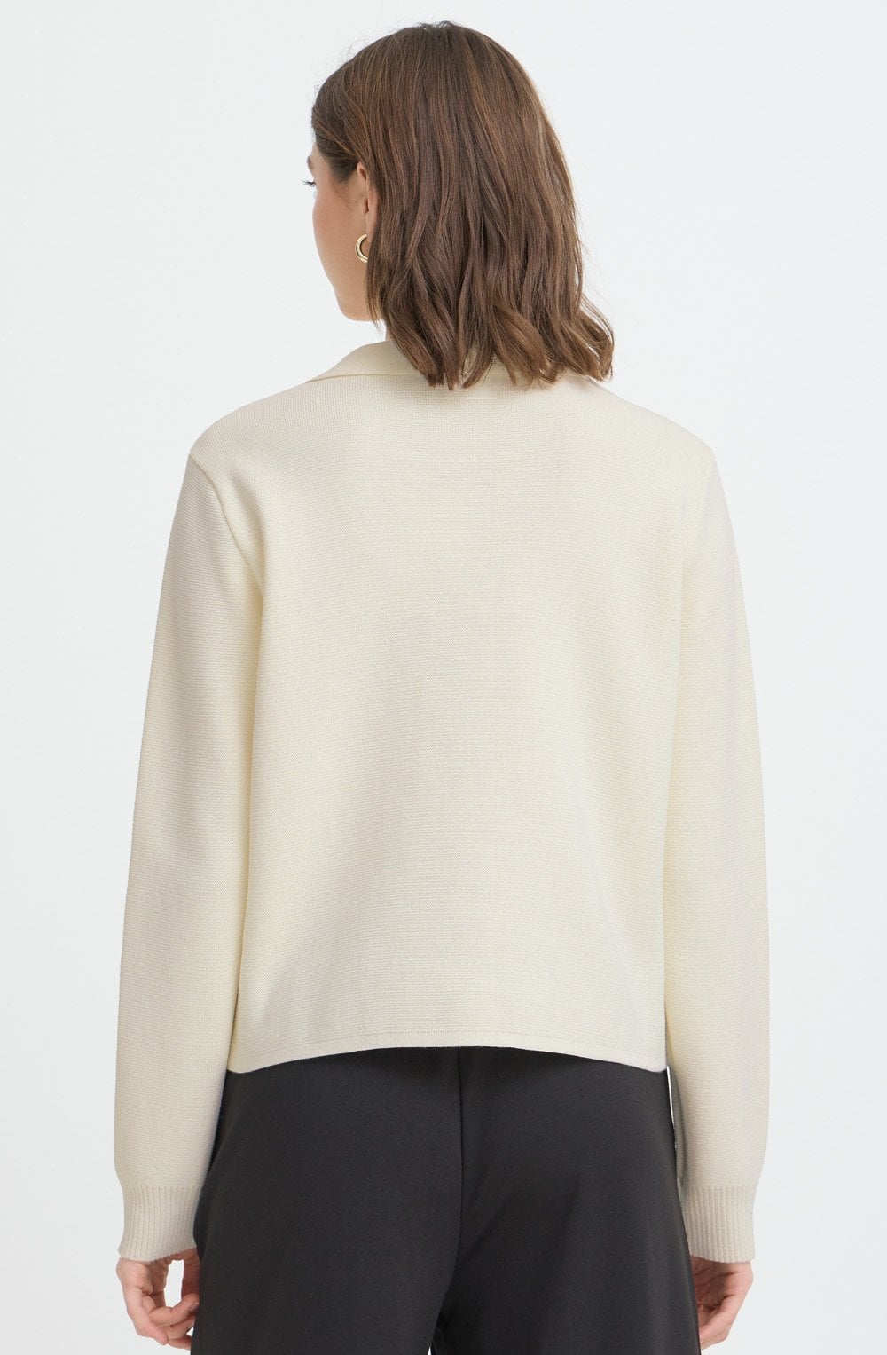 Whisper White Ita Box Cardigan