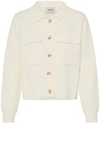 Whisper White Ita Box Cardigan