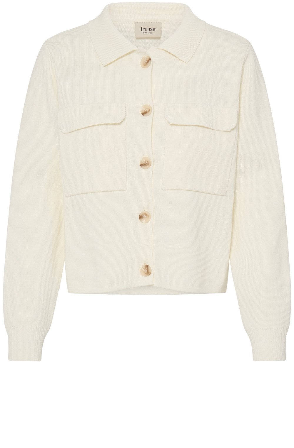 Whisper White Ita Box Cardigan