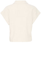 Whisper White Linen Blend Shirt