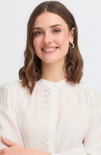 Whisper White Looped Lace Blouse