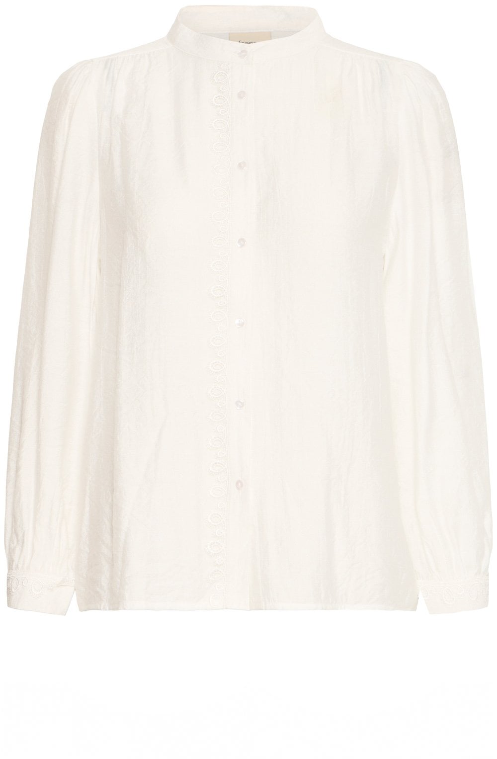 Whisper White Looped Lace Blouse