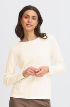 Whisper White Textured Fine Knit Jumper