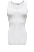 White Ribbon Trim Vest Top