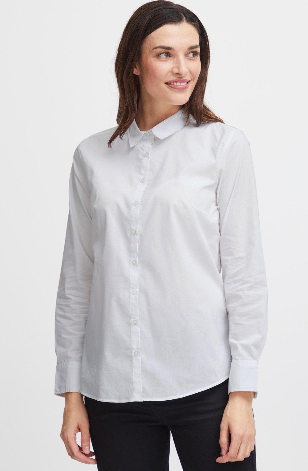 White Shaped Classic Shirt