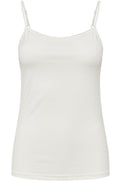 White Stretch Jersey Camisole