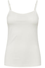 White Stretch Jersey Camisole