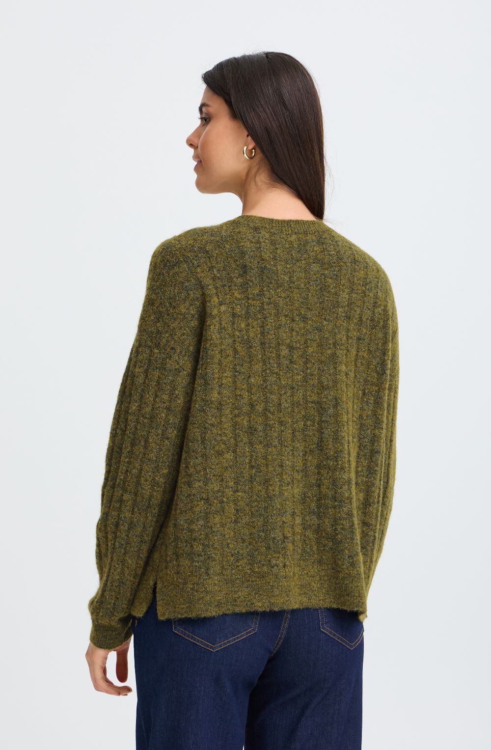 Fir Green Sanny Knit Jumper