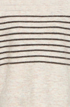 Oatmeal Sanny Striped Slipover