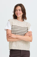 Oatmeal Sanny Striped Slipover
