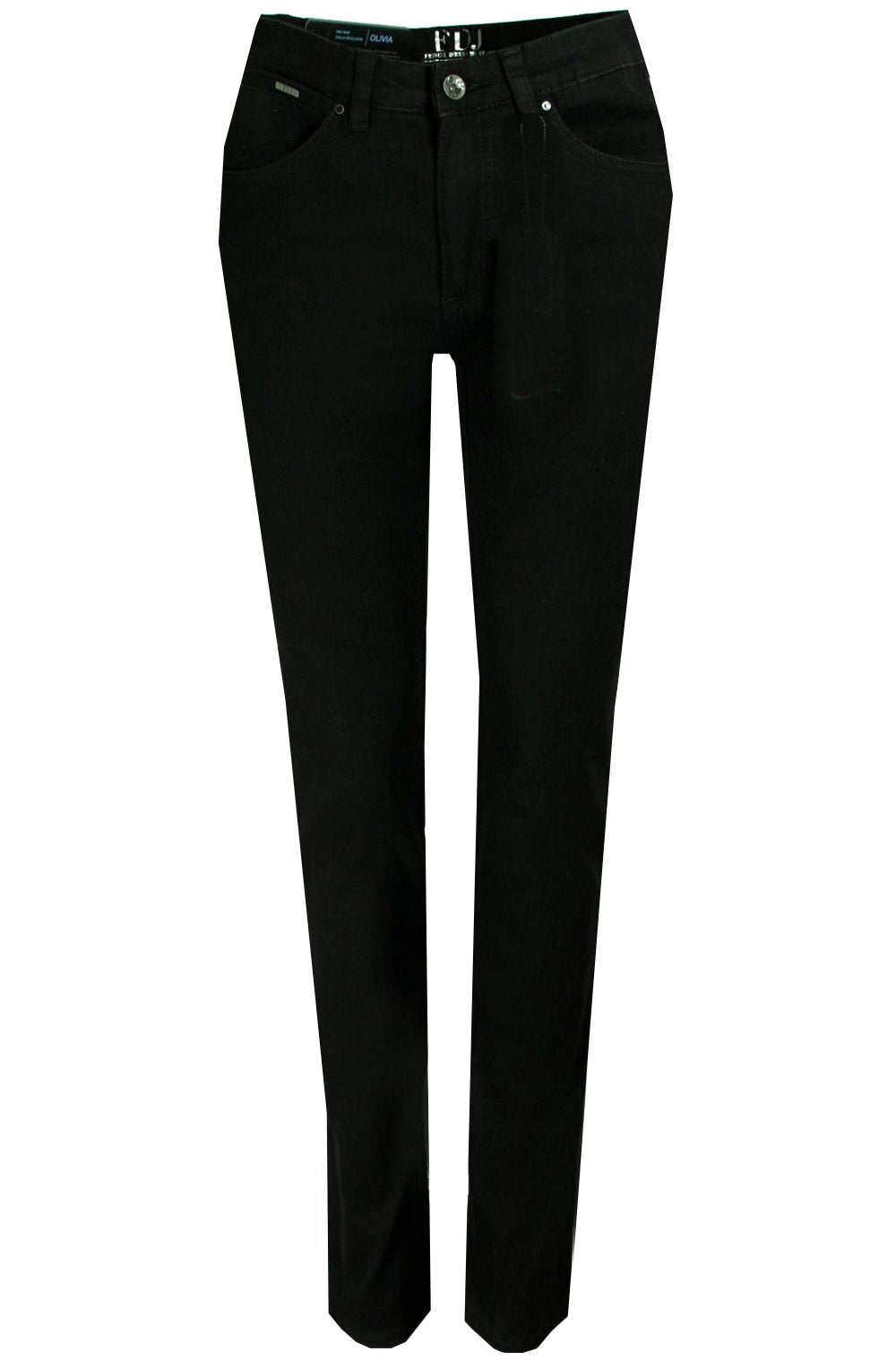Olivia slim leg black
