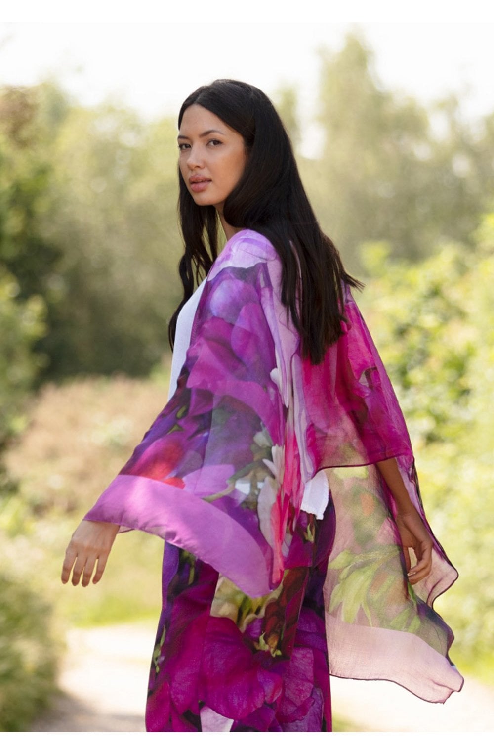 Sweet Pea Bamboo Scarf