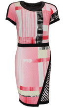Geometric Print Jersey Dress