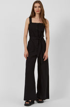 Black Button Down Jumpsuit