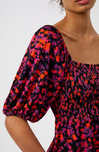Black Floral Gypsy Style Top