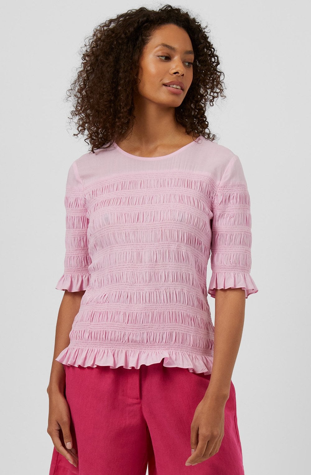 Blossom Bali Eco Smocked Top