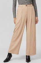 Chinchilla Luxe Twill Wide Leg Trousers