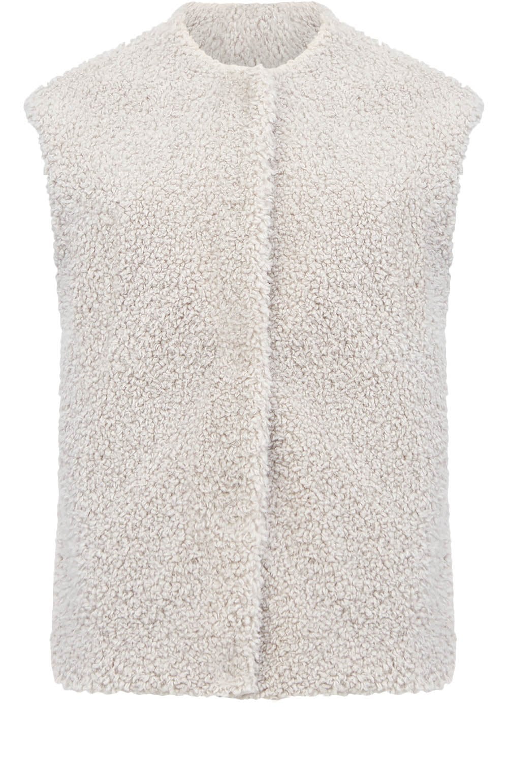 Dark Fog Winter Fluffy Gilet