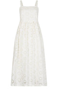 Milk Daisy Cut Out Midi Dress