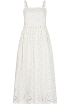 Milk Daisy Cut Out Midi Dress