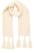 Milk Oversized Tassel Scarf