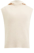 Oyster Super Soft Knit Sleeveless Jumper