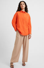 Sunset Orange Oversized Shirt