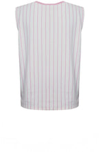 White Blossom Sleeveless Top