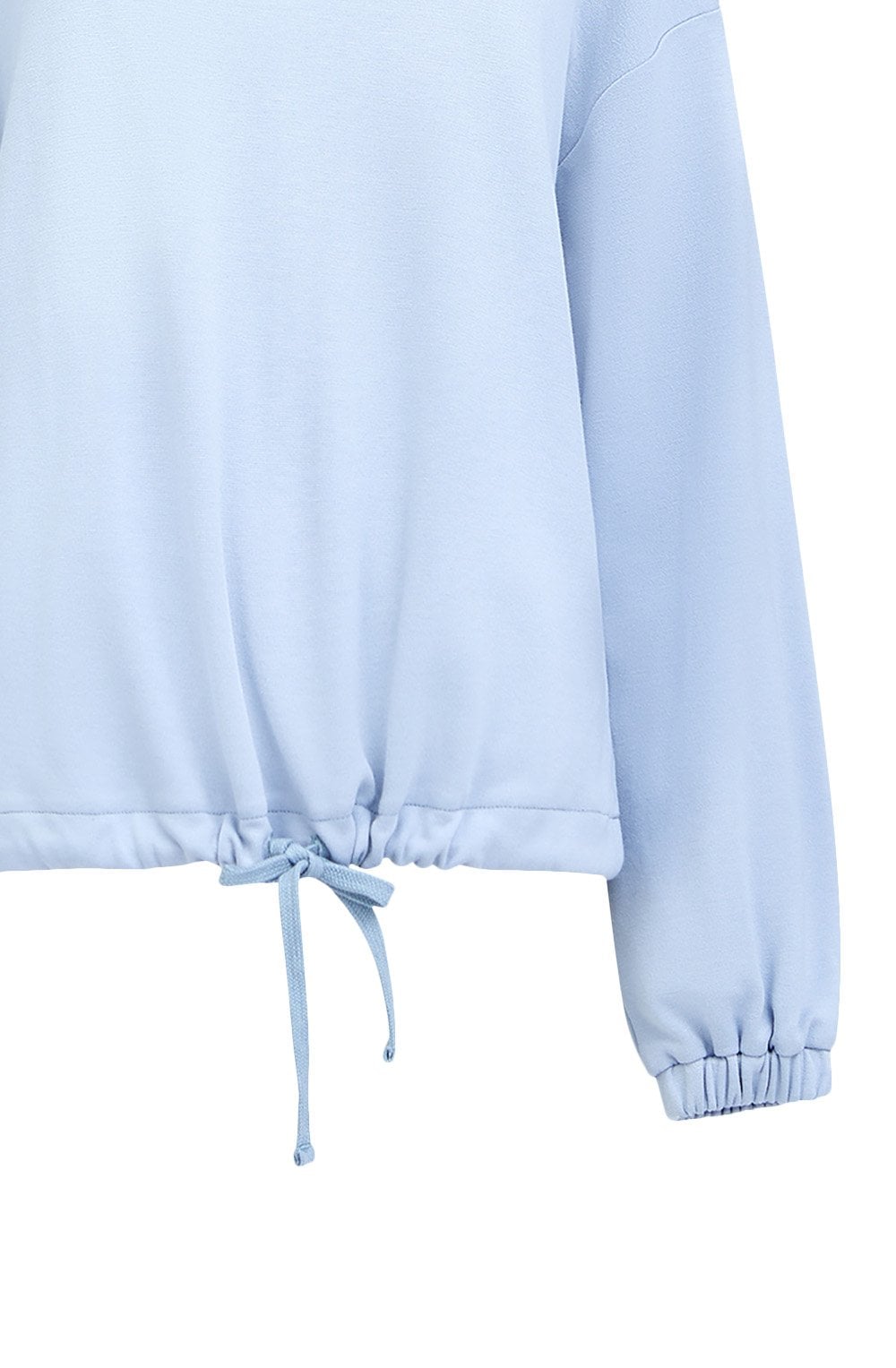 Winter Sky Drawstring Hem Sweatshirt