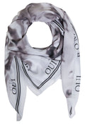 Grey & Black Oui Design Scarf