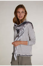 Grey & Black Oui Design Scarf