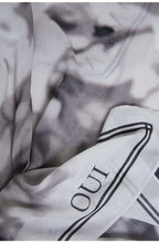 Grey & Black Oui Design Scarf