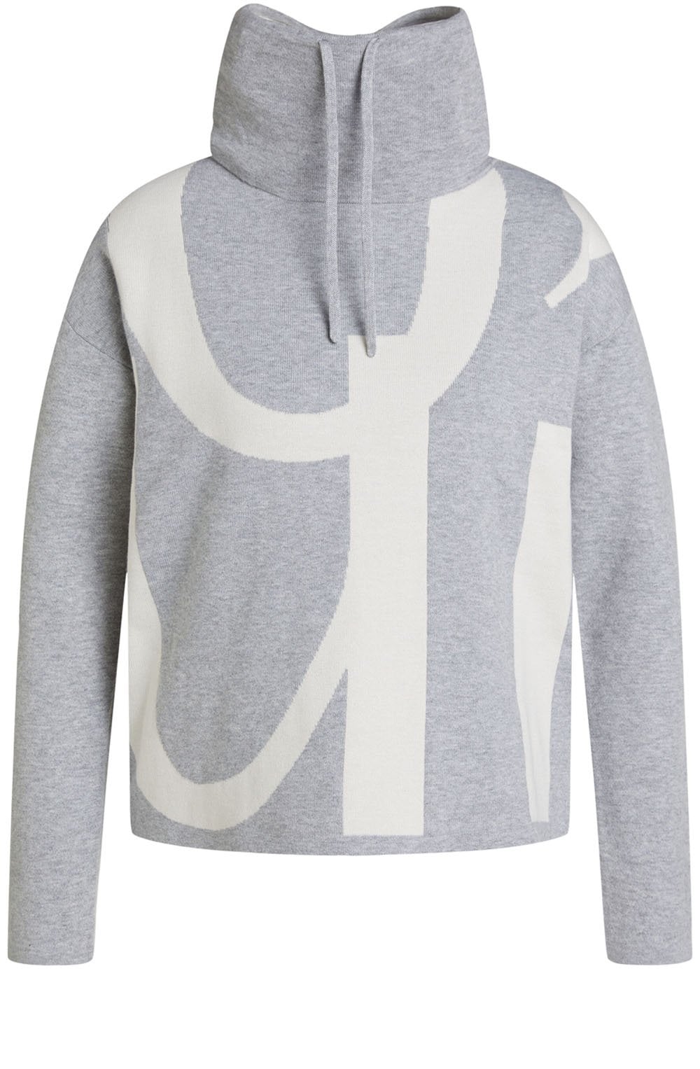 Grey & Cream Oui Jumper