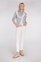 Grey & Cream Oui Jumper