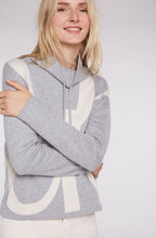 Grey & Cream Oui Jumper