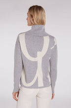 Grey & Cream Oui Jumper