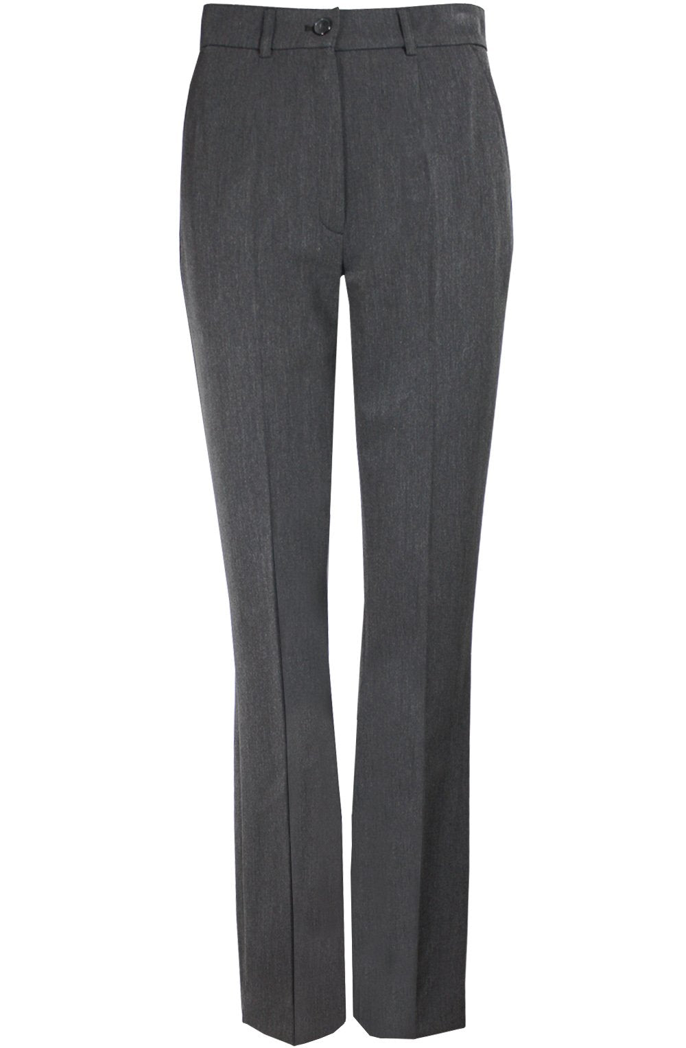 Grey Straight Leg Trousers