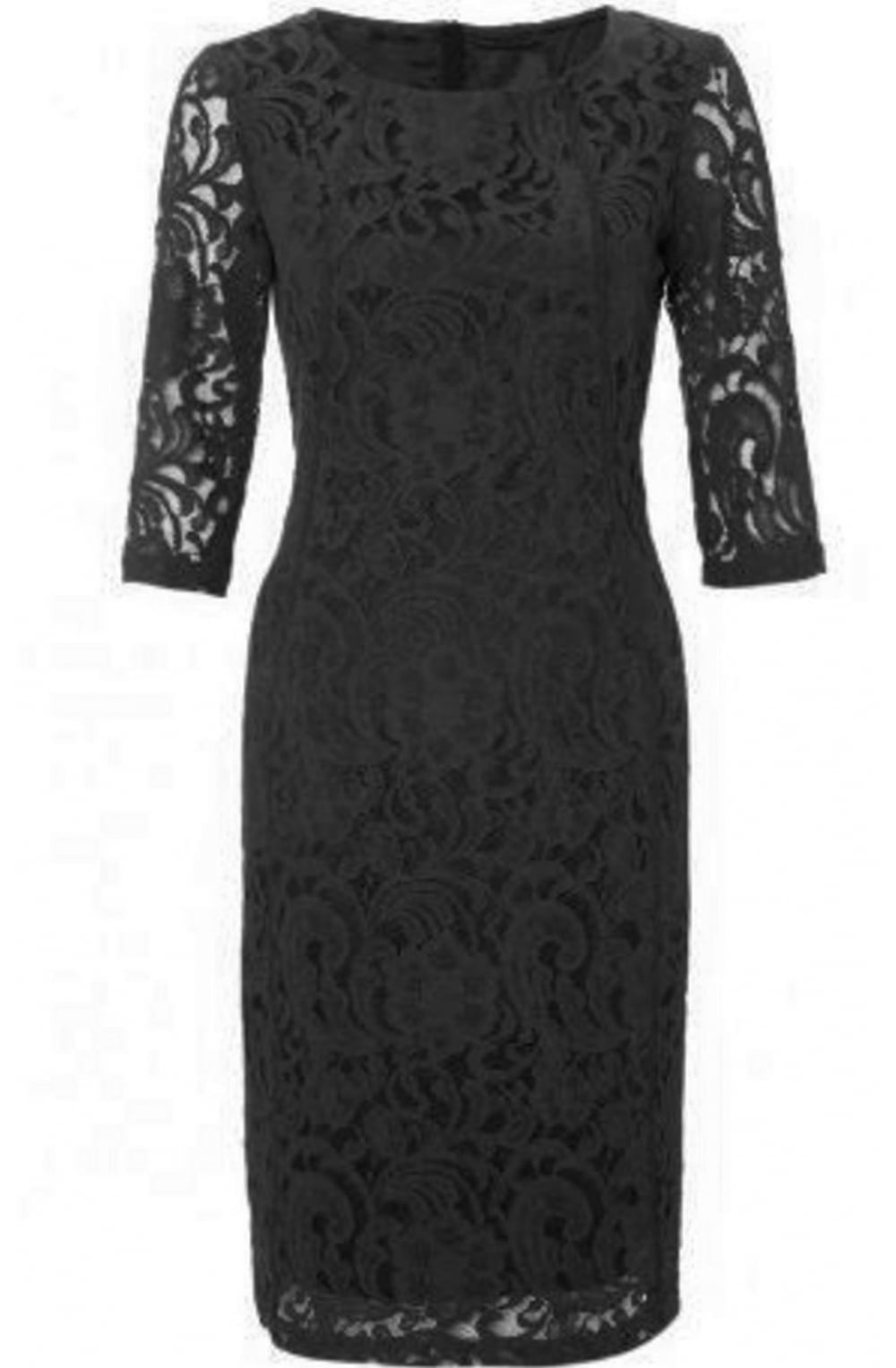 Black lace Patrice dress