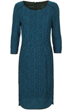 Dark Teal Lace Dress