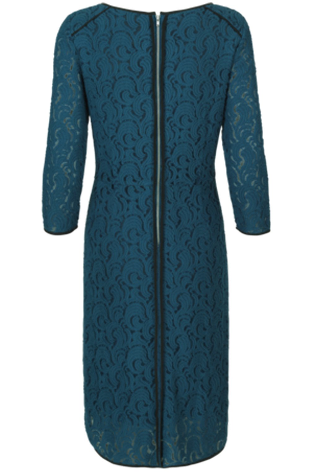 Dark Teal Lace Dress