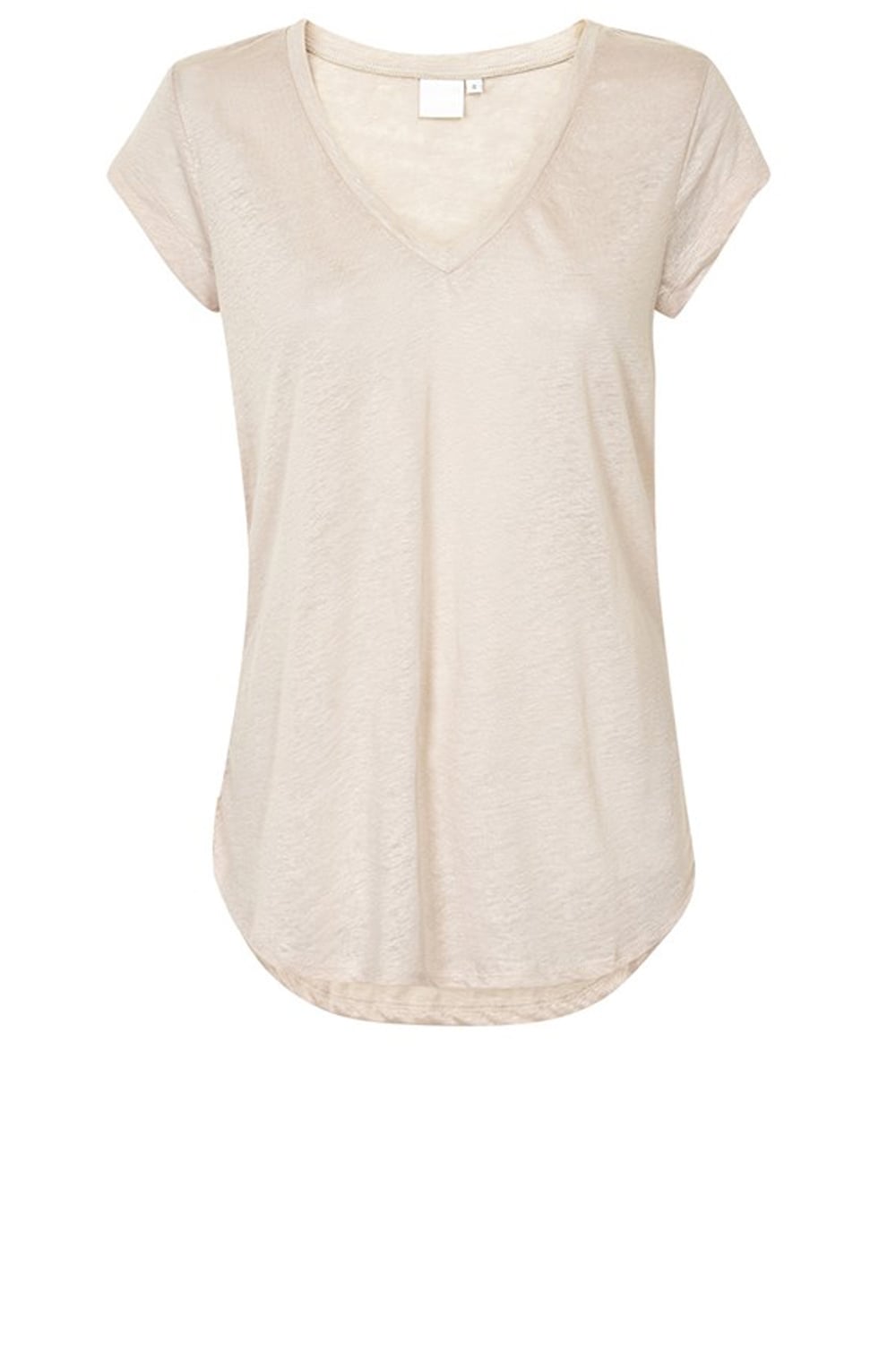 Metallic Beige Top